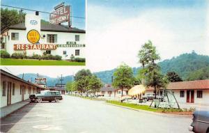 Wheeling West Virginia Motel Fort Henry Vintage Postcard J52308