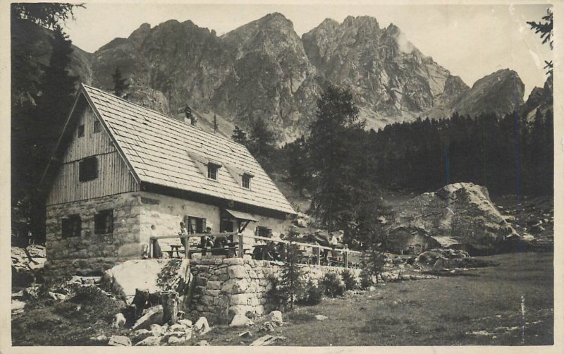 Mountaineering Italy Pico Ivigna refuge 1925