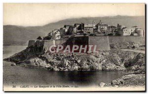 Corsica - Upper Corsica - Corsica - Calvi - The Ramparts and the Upper Town -...