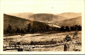 Vtg RPPC EKKP Sepia Winslow Arkansas AR - Boston Mountain View M13