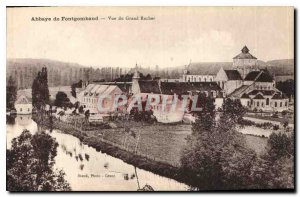 Postcard Abbey of Fontgombaud Grand Rock View