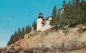 Bass Harbor Light House - Mt Desert Island, Maine - pm 1983