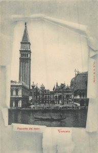 VENICE ITALY~PIAZZETTA dal MARE~1900s POSTCARD