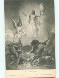 Divided-Back RELIGIOUS SCENE Christianity Postcard AB0128
