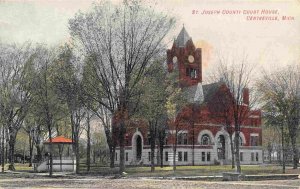 Court House Centreville Michigan 1908 postcard