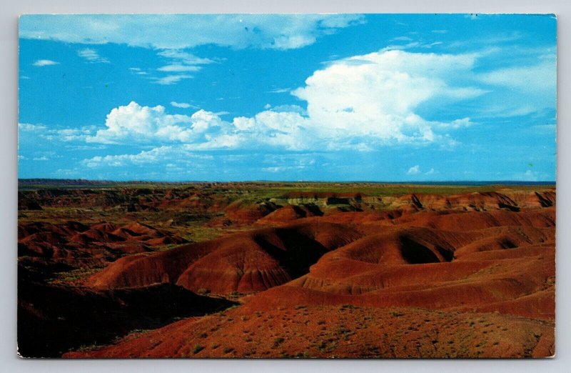 Painted Desert On Highway 66 Near Holbrook Arizona Vintage Unposted Postcard