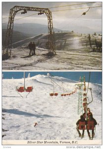 Skiing , Silver Star Mountain , VERNON , B.C. , Canada , 50-70s