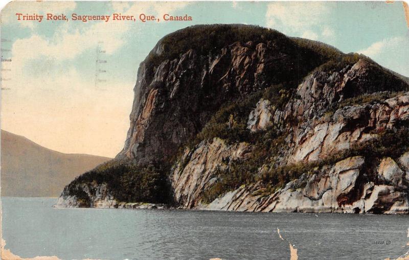 B5536 Trinity Rock Saguenay River