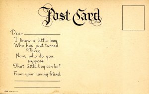 Greeting - Birthday    for 3 year old boy