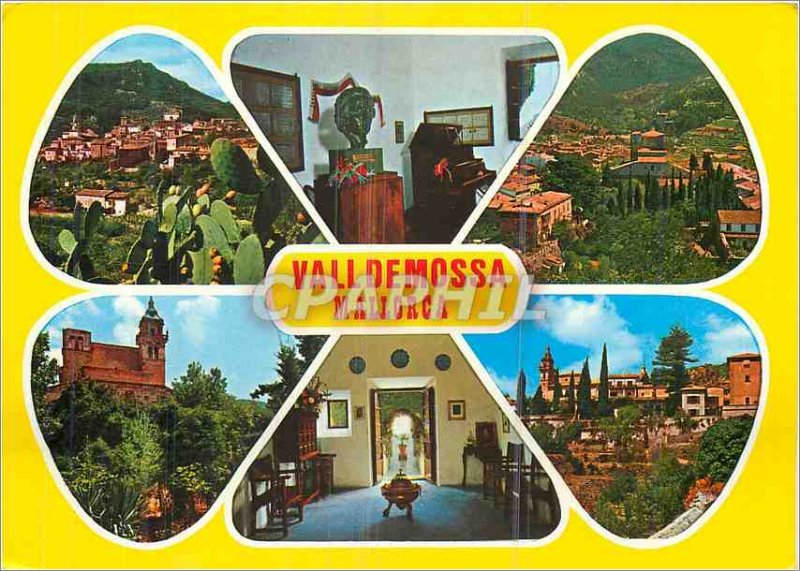 Postcard Modern Mallorca Valldemosa