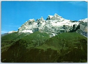 Massif of the Dents du Midi seen from Planachaux - Champéry, Switzerland