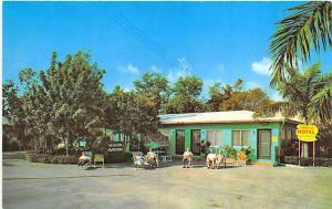 Miami Beach FL Gibbon's Motel At 1450 S. W. 6th Street Postcard