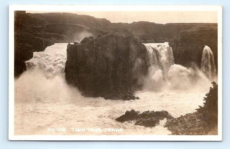 Postcard ID Twin Falls Idaho RPPC Wesley Andrews Real Photo D24