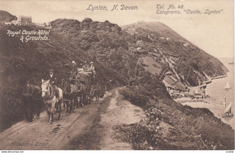 LYNTON , N. Devon , England , 00-10s Stage Coach