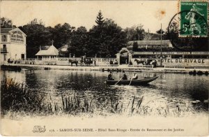 CPA Samois Hotel Beau-Rivage FRANCE (1300888)