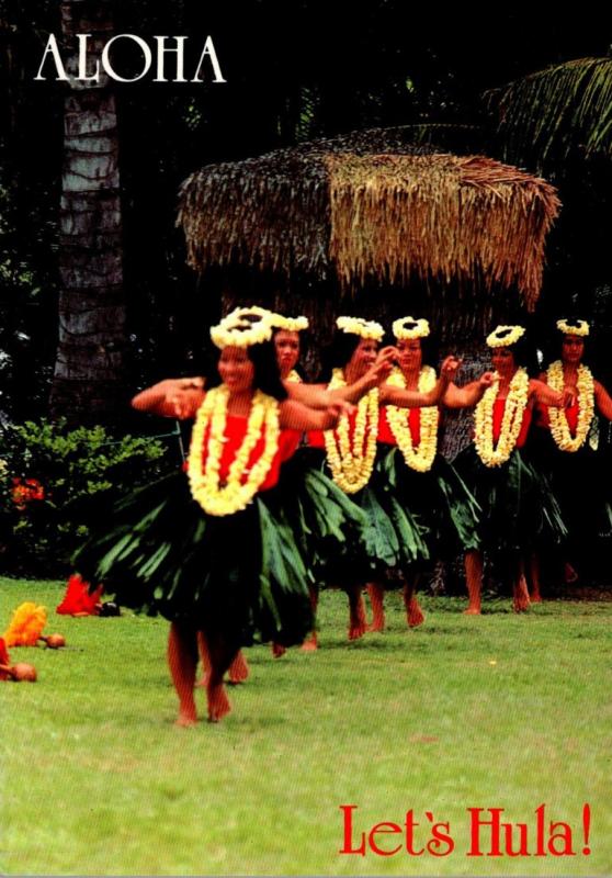 Hawaii Beautiful Girls Let's Hula 1991