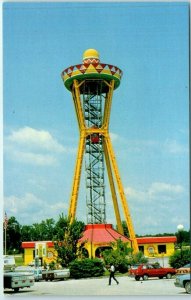 Postcard - Sombrero Tower at South of the Border - South Carolina 