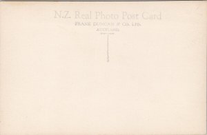 Ohinemutu Rotorua NZ New Zealand Tourist Series 1454 Duncan RPPC Postcard H52