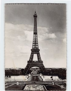 Postcard Eiffel Tower Paris France