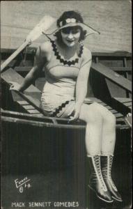 Sexy Woman Pinup Bathing Beauty - Mack Sennett Comedy Exhibit Card #9