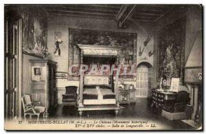 Montreuil Bellay Chateau XV and XVI century - Old Postcard