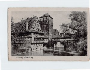 Postcard Henkersteg, Nürnberg, Germany