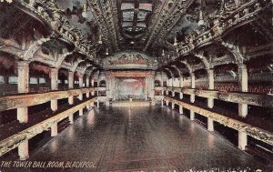 England The Tower Ball Room Blackpool vintage postcard