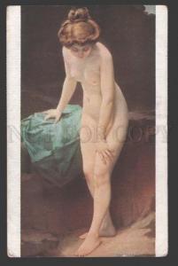 3107551 NUDE Young Woman near Water by PENOT vintage SALON PC