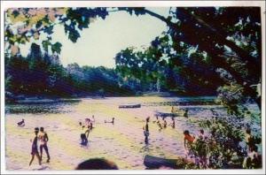 Swimming Area, Long Pond, Oswegatchie Camp, Croghan NY