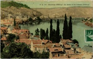 CPA Env. d'ELBEUF - La SEINE et les coteaux (105637)