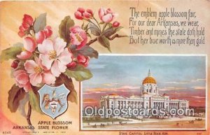 Apple Blossom, State Capitol Little Rock, Arkansas, USA Unused 