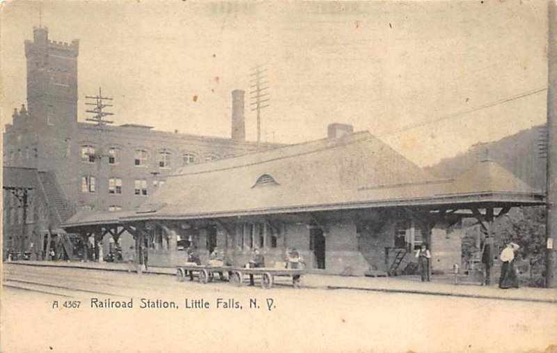 Railroad Station Little Falls, New York View Images