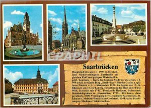 Postcard Modern Saarbrucken