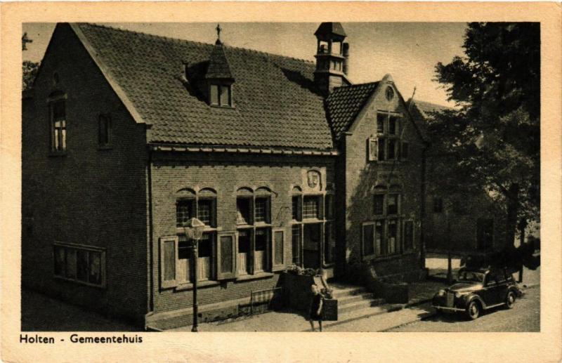 CPA AK Holten Gemeentehuis NETHERLANDS (728724)