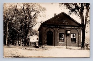 RPPC CONNECTICUT RIVER NATIONAL BANK CHARLESTOWN NEW HAMPSHIRE PHOTO POSTCARD