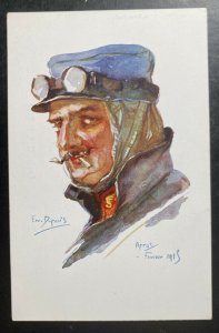 Mint France Picture Postcard PPC Arras February 1915