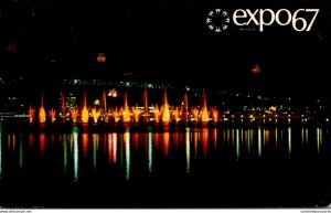 Canada Montreal Expo67 Dancing Waters