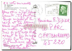 Postcard Modern Val D & # 39Isere Vue Generale De La Daille L & # 39Arrivee r...