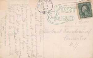 J74/ Muskogee Oklahoma Postcard c1910 High School Building  372