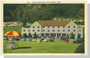 Gatlinburg, Tennessee/TN Postcard, Hotel Greystone, 1950's?