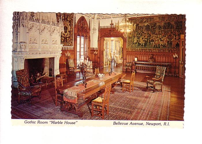 Gothic Room, Marble House, Belleve Ave, Newport, Rhode Island