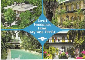 Split View Ernest Hemmingway's Home Key West Florida  4 by 6