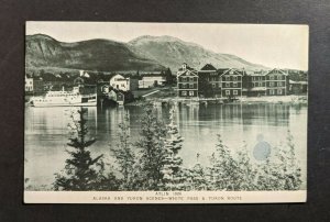 Mint Vintage Altin Inn White Pas Yukon Route Alaska Picture Postcard