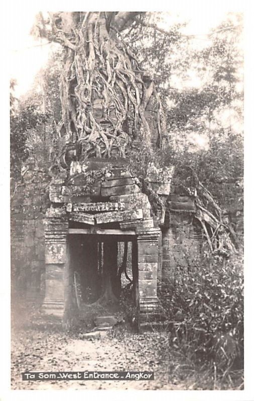 Ta Som West Entrance Angkor Cambodia, Cambodge Unused 