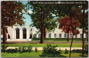 1925 Patten Gymnasium Northwestern University Evanston Illinois Posted Postcard