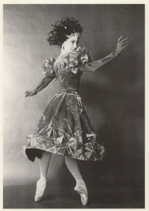 Monica Mason as The Gypsy Le Baiser De La Fee Opera Ballet Postcard