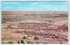 CHEYENNE, Wyoming WY ~ Aerial View FRONTIER DAYS c1960s-70s Postcard