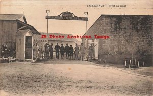 Morocco, Casablanca, Military Depot, Librairie Papelerie