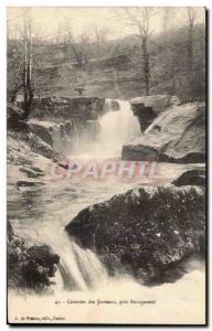 Old Postcard Cascade Jarreaux near Bourganeuf