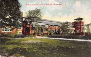 J73/ Winnetka Illinois Postcard c1910 North Shore Health Resort 335